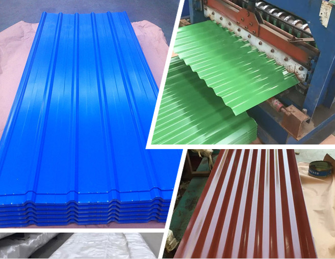 I-Metal kunye ne-zinc aluminiyam ye-galvanized roofing sheet