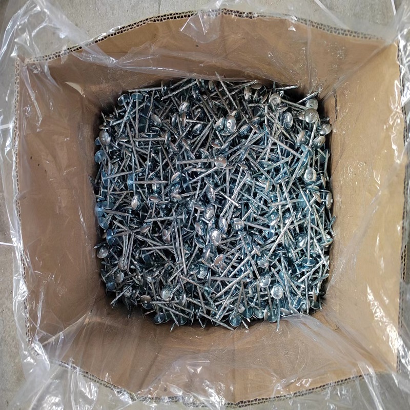 Roofing nails are available in custom packaging.
