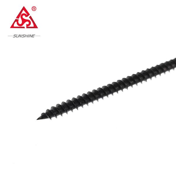 black drywall screw